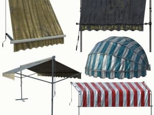 Tenda Atap Kanopi Membran Karawang