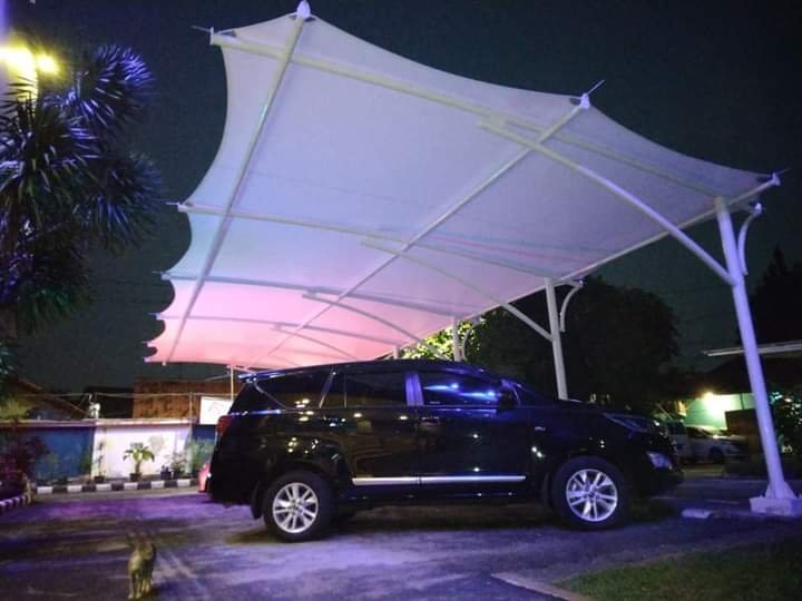 Tenda Kanopi Membran Parkiran Umum dan Pribadi