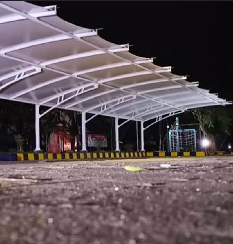 Jasa Pemasangan Kanopi Tenda Membran di Palembang