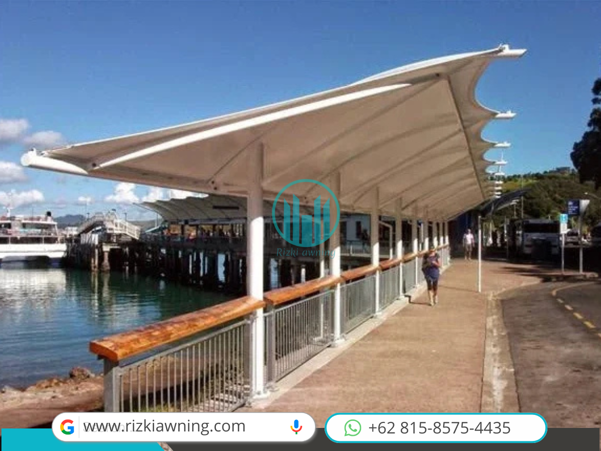 Atap Membran Dermaga