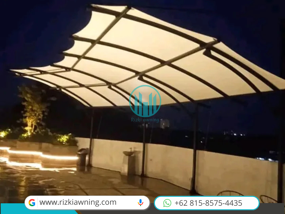 Kanopi Membran / Canopy Membran Modern Rizkiawning