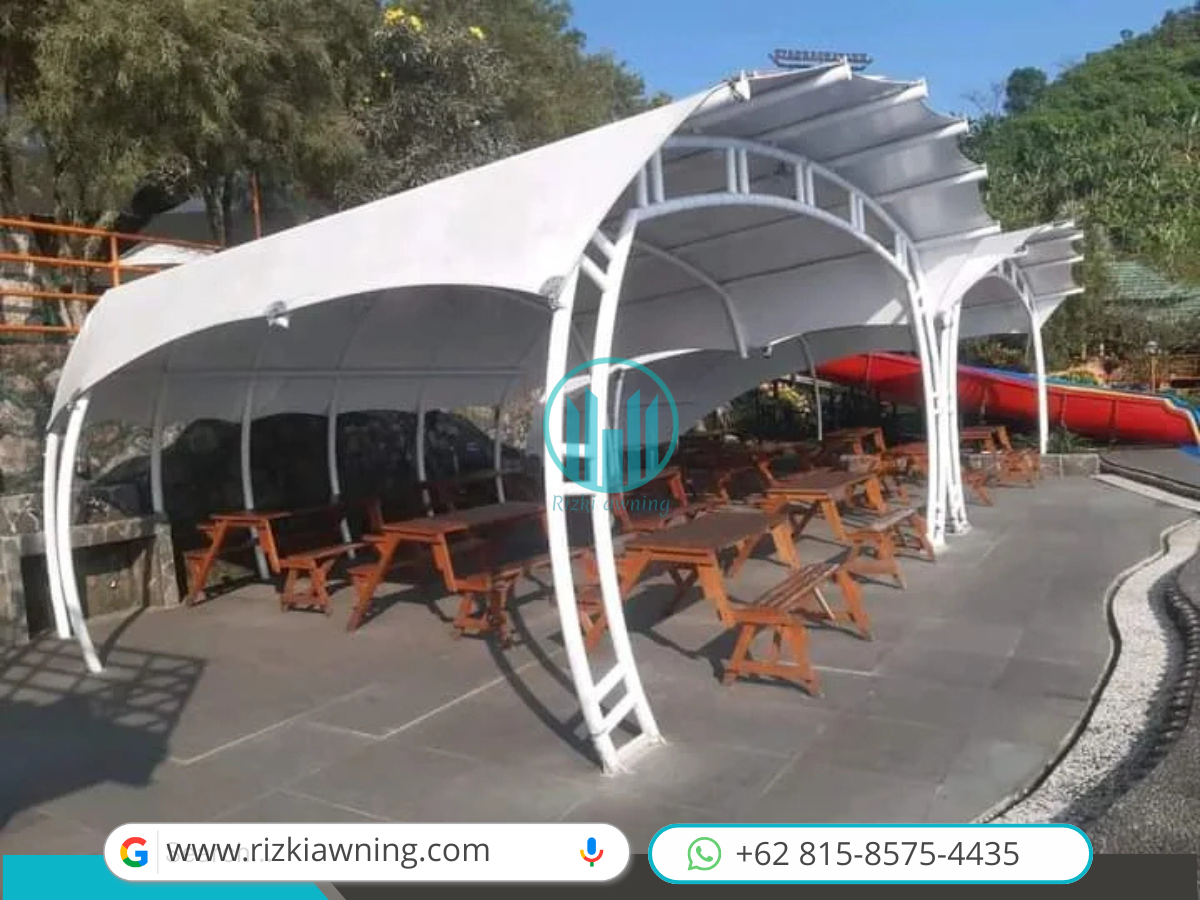 Tenda Membran Samarinda Modern dan Elegan